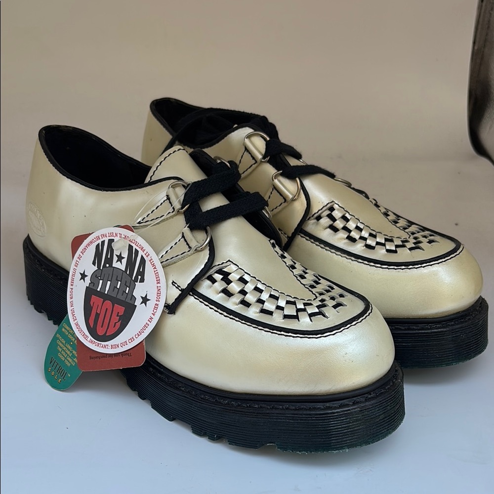 NANA vintage steel toe creppers